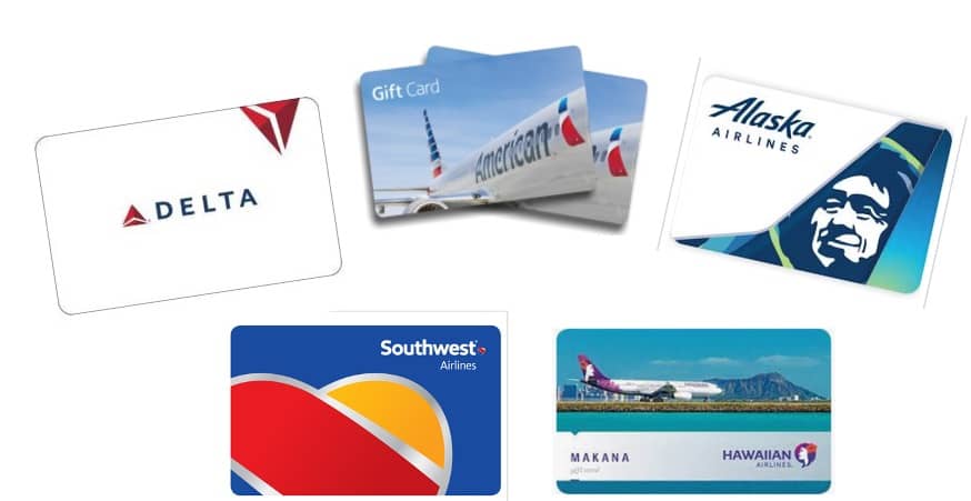 Airline Gift Cards